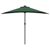 Garden Parasol Green 294 x 150 x 223 cm Polyester and Steel 42003260
