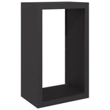Firewood Rack Black 60x40x100 cm Steel 850989