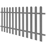 Picket Fence WPC 200x100 cm 42820