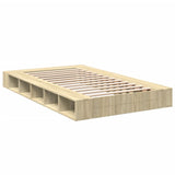 Bed Frame without Mattress Sonoma Oak 120x200 cm 3280484