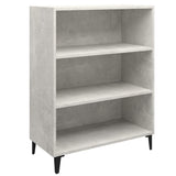 Sideboard Concrete Grey 69.5x32.5x90 cm Engineered Wood 812253