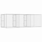 Dog Cage Silver 600 x 200 x 200 cm Galvanised Steel 3368307