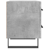 Bedside Cabinet Concrete Grey 40x35x47.5 cm Engineered Wood 827364