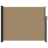 Retractable Side Awning Taupe 160x600 cm 4004529