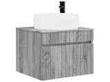Bathroom Cabinet Set 3 pcs Grey Sonoma 49 x 44.5 x 66 cm 3405773