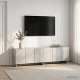 TV Stand 140 x 34.5 x 40 cm Concrete Grey Engineered Wood 8011579