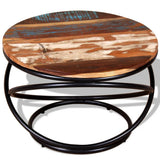 Coffee Table Solid Reclaimed Wood 60x60x40 cm 244015