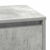 Bedside Cabinet Concrete Grey 71 x 34.5 x 75 cm Engineered wood 869637