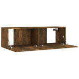 8 Piece TV Cabinet Set Smoked Oak Engineered Wood 3114227
