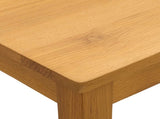 Dining Table 110 x 75 x 75 cm Solid Oak Wood Natural 42039175