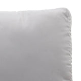 Garden Furniture Light Grey 180 x 72.5 x 71 cm Polyester 42009983