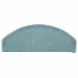 Stair Mats 30 pcs 65x24x4 cm Sea Blue Half Round Large 3365758