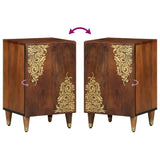 Bathroom Cabinet Honey Brown 38 x 33 x 58 cm Solid Mango Wood 4018757