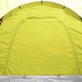 Camping Tent 6 Persons Blue and Yellow 93185