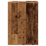 Corner Chest of Drawers Old Wood 40x41x58 cm Engineered Wood 852841