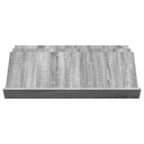 Magazine Rack Grey Sonoma 90 x 53 x 28.5 cm Engineered Wood 890893