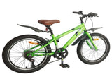 Kids Bike 20'' 6-Speed for 6-11 Years Old Green 42009389