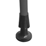 Manual Retractable Awning with LED 100 cm Blue and White 145841