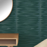 Wall Panels 48 pcs Green 50x50 cm XPS 12 m Stone 4100085