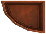 Corner Planter Rusty 30 x 30 x 35 cm Weathering steel 883660