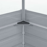47020 Greenhouse Green 100x100x77 cm Galvanised Steel