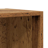 TV Cabinet Set 4 pcs Old Wood 37 x 37 x 72 cm Engineered Wood 3393561