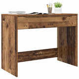 Desk with Drawer Old Wood 100 x 50 x 78 cm Engineered Wood 888945