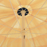 Beach Parasol Natural 240 cm Hawaii Style 44548