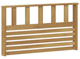 Armrests Module 2 pcs White 80 x 6 x 61 cm Solid Acacia Wood 901591