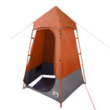 ZNTS Toilet Tent Grey and Orange Waterproof 94426