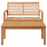 Garden Sofa Set Natural Solid teak wood 42006403