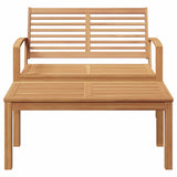 Garden Sofa Set Natural Solid teak wood 42006403