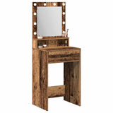 Dressing Table Old Wood 50 x 41 x 135 cm Engineered Wood 865098