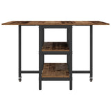 Dinning Table 122 x 80 x 76.5 cm Engineered Wood Old Wood 8006041