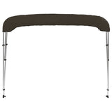 3-bow Bimini Top Black 183x196x137 cm 94805