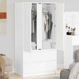 Bathroom Cabinet White 79.5 x 49 x 156 cm Engineered Wood 3406245