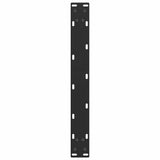Coffee Table Legs U-Shaped 2 pcs Black 50x cm Steel 4013156