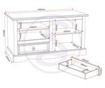 ZNTS Corona Entertainment Unit 300-307-003