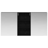 Bathroom Cabinet Set 3 pcs 140 x 14.5 x 70 cm Engineered wood 3403777