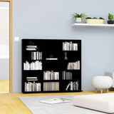 801788 CD Cabinet Black 100x23x89,5 cm Engineered Wood