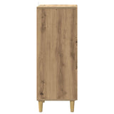 Drawer Cabinet Artisan Oak 33 x 34.5 x 90 cm Engineered Wood 894624