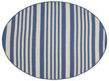 In- and Outdoor Rug OLITE Natural and Navy Blue 160cm 100% PP 42043754