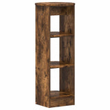 Side Cabinet Smoked Oak 40 x 40 x 100 cm Engineered Wood 899848