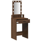 Dressing Table Brown 50 x 41 x 140 cm Engineered Wood 865160