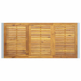 Garden Dining Set 5 pcs Grey and brown 3284371