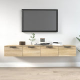 Wall Cabinets 2 pcs Sonoma Oak 68x30x20 cm Engineered Wood 3115894