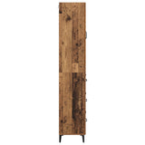 Highboard Old Wood 69.5 x 34 x 180 cm Engineered Wood 3415776