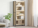Book Cabinet 2 pcs Sonoma 60 x 30 x 189.5 cm Engineered Wood 3402999
