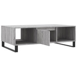 ZNTS Coffee Table Grey Sonoma 104x60x35 cm Engineered Wood 827098