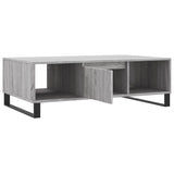 ZNTS Coffee Table Grey Sonoma 104x60x35 cm Engineered Wood 827098